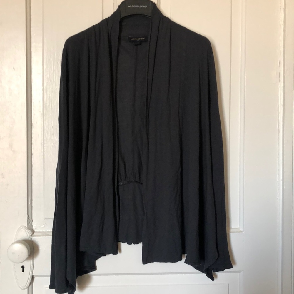 Banana Republic Draped Stretch Cardigan S